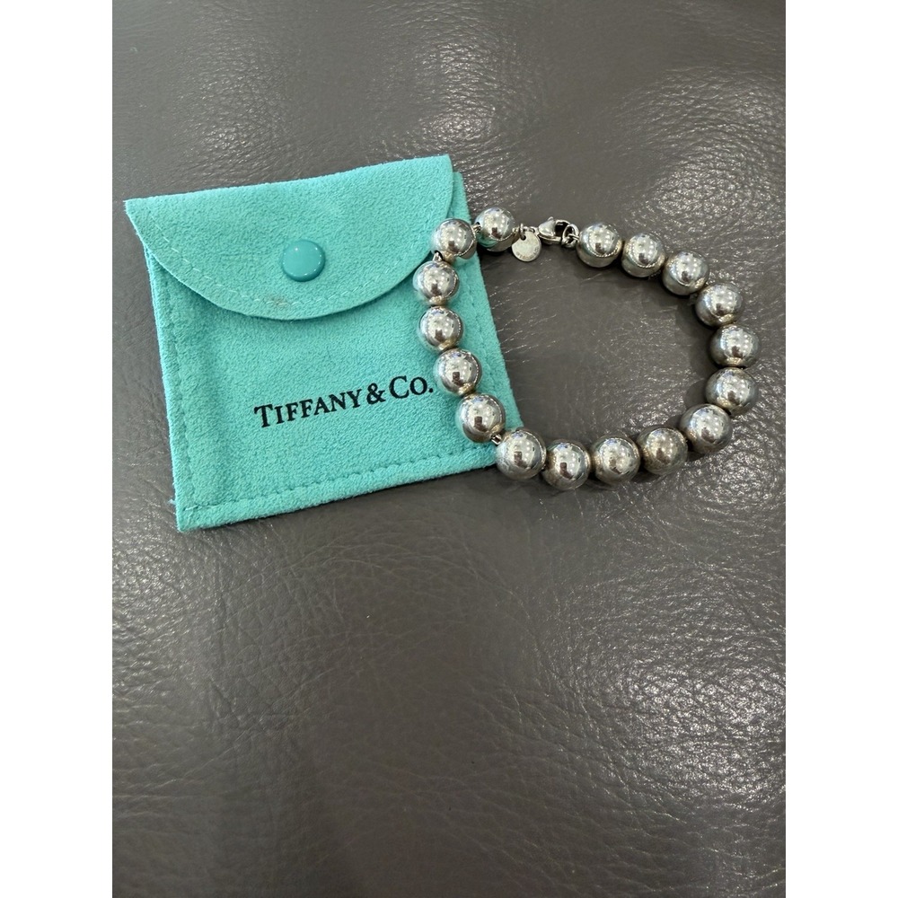 Tiffany & Co Sterling Silver Ball Bead Bracelet